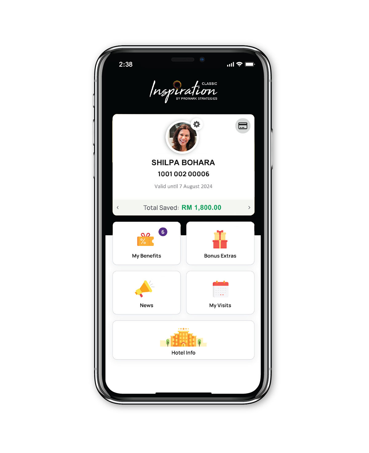 App Home Screen